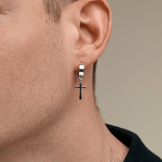 Серьги из стали