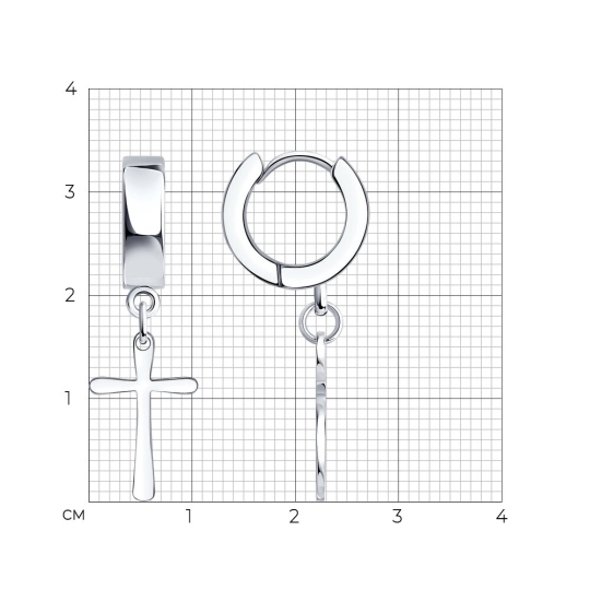 Серьги из стали