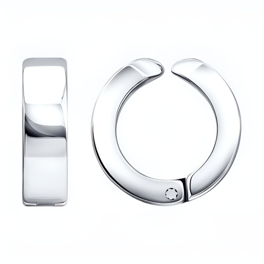 Серьги из стали