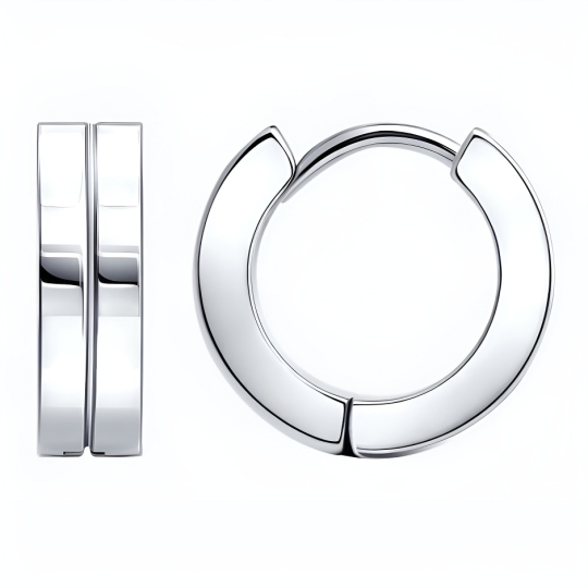 Серьги из стали