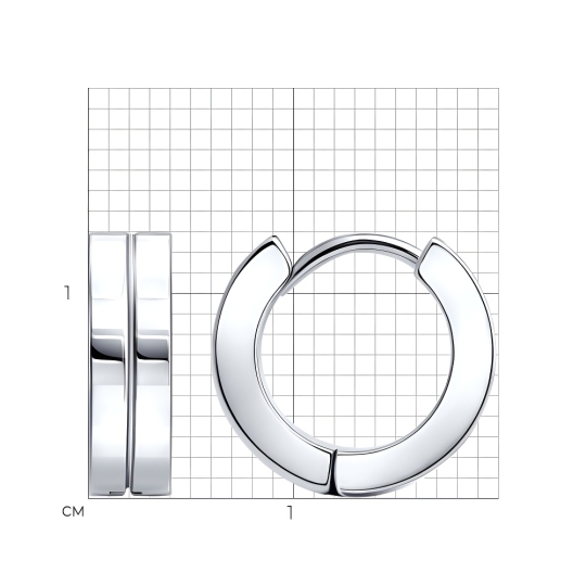 Серьги из стали