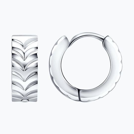 Серьги из стали