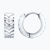 Серьги из стали