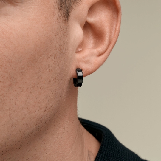 Серьги из стали