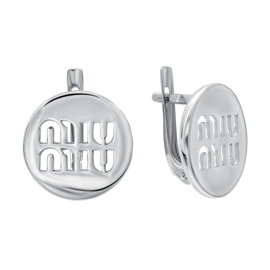 Серьги из серебра