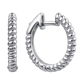 Серьги из серебра