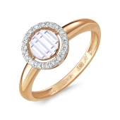 Кольцо из золота с бриллиантами