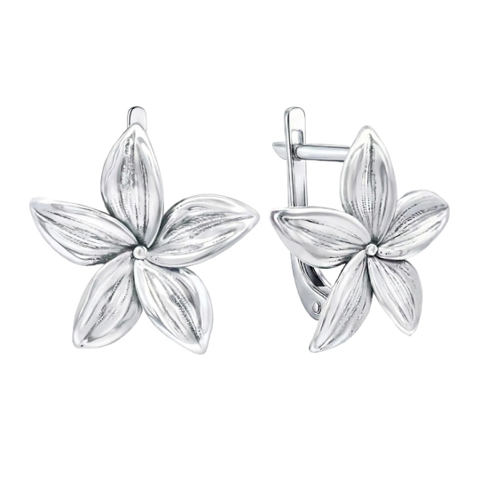 Серьги из серебра