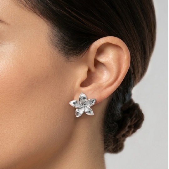 Серьги из серебра