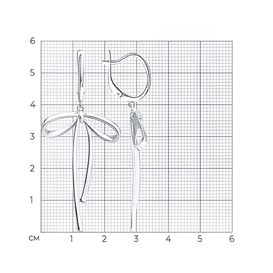 Серьги из серебра