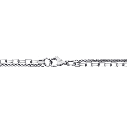 Цепь из стали двурядная