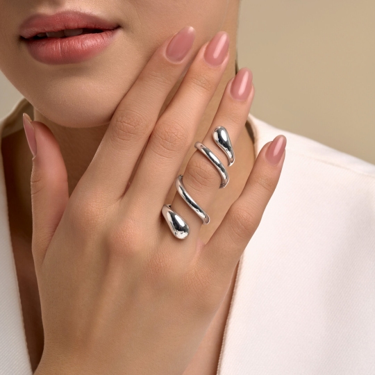 Кольцо из серебра