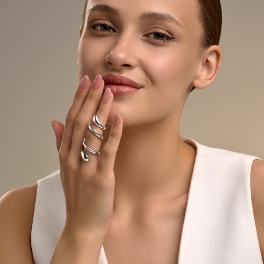 Кольцо из серебра