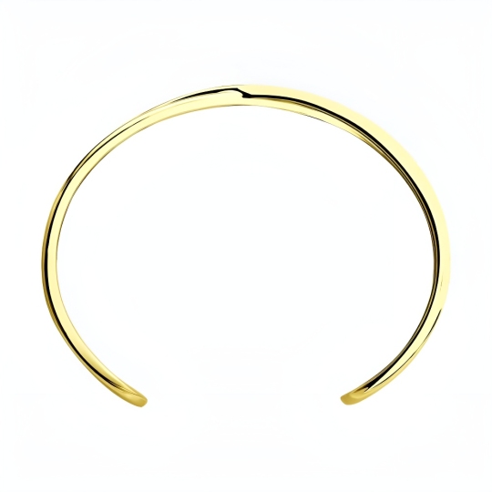 Браслет из серебра, покрытие Вермель золото 999 пробы