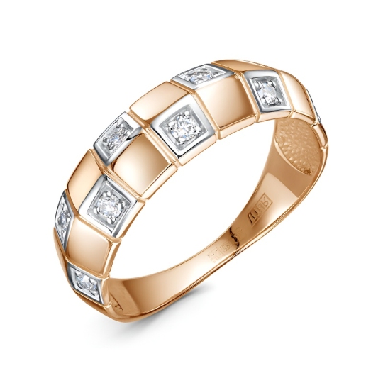 Кольцо из золота с бриллиантами