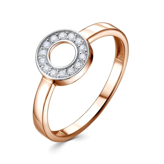 Кольцо из золота с бриллиантами