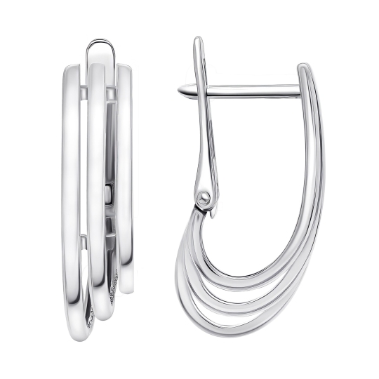 Серьги из серебра