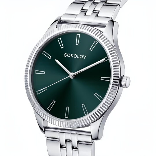 Мужские стальные часы