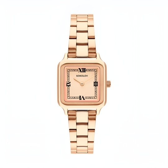 Женские стальные часы