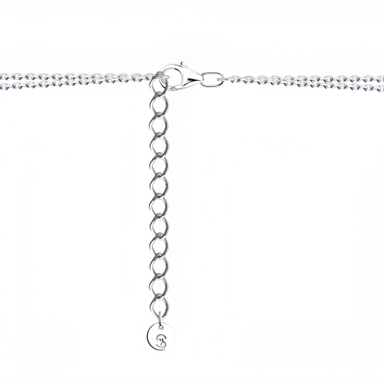 Колье из серебра