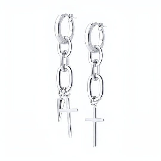 Серьги из серебра