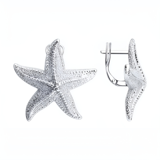 Серьги из серебра