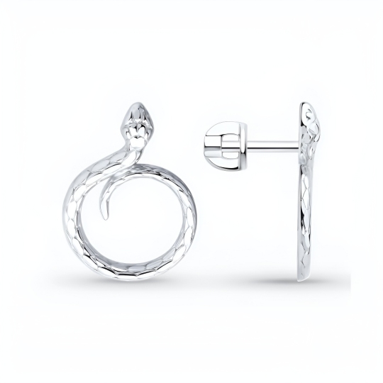 Серьги из серебра
