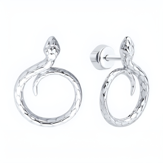 Серьги из серебра