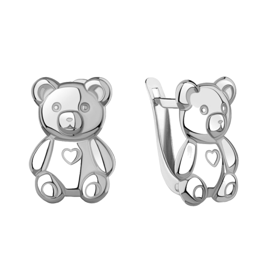 Серьги из серебра