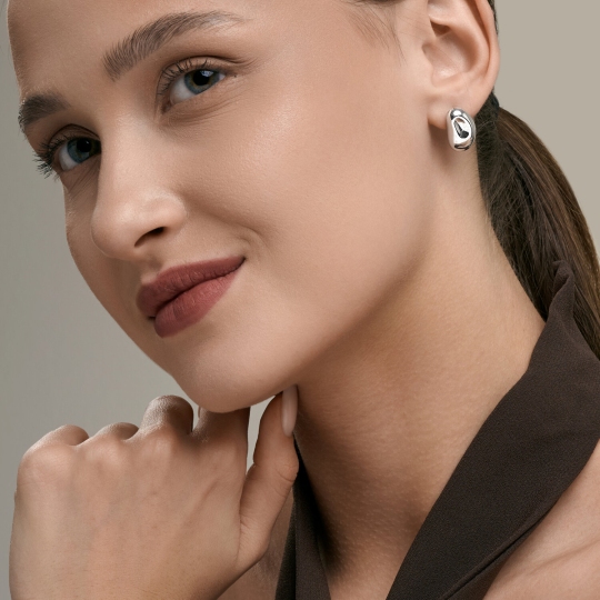 Серьги из серебра