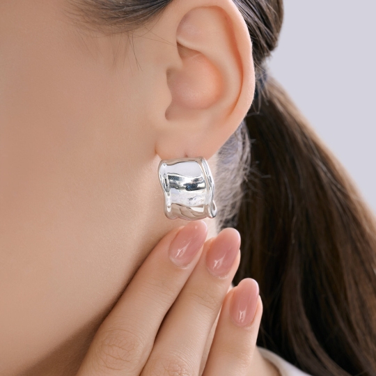 Серьги из серебра