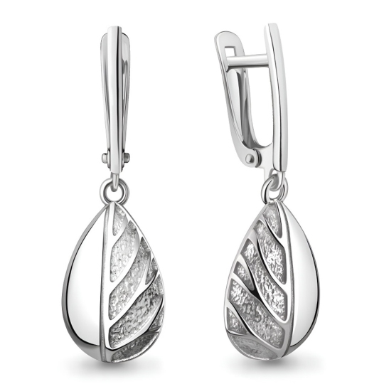 Серьги из серебра