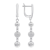 Серьги из серебра