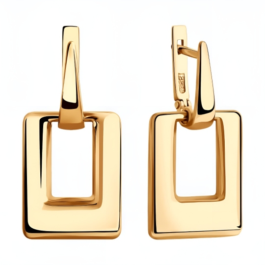 Серьги из золота