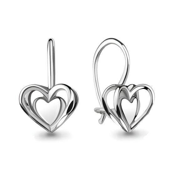Серьги из серебра