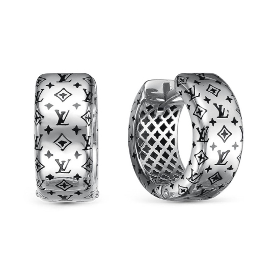 Серьги из серебра с эмалью