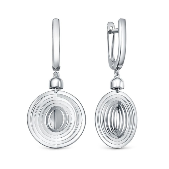 Серьги из серебра
