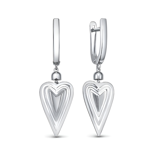 Серьги из серебра