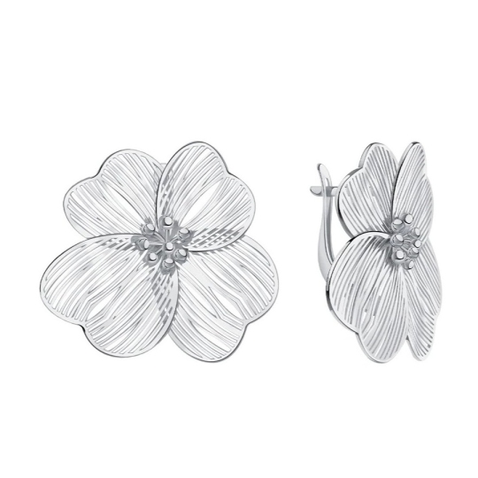 Серьги из серебра