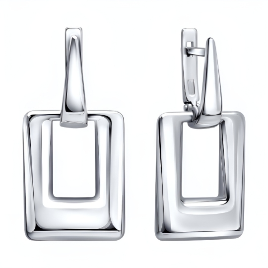 Серьги из серебра