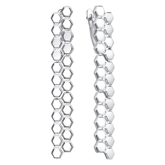 Серьги из серебра