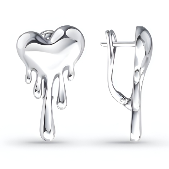 Серьги из серебра