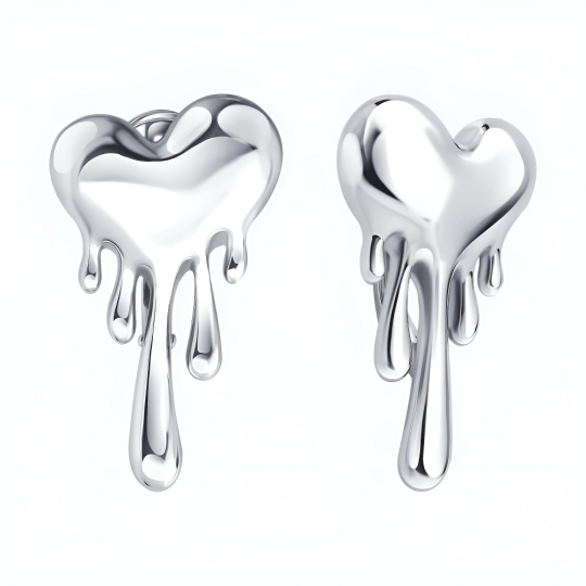 Серьги из серебра