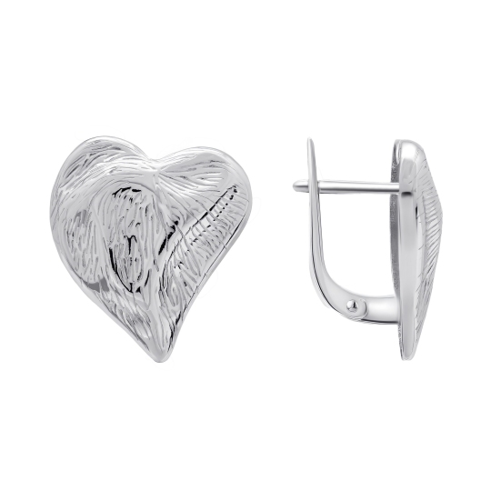 Серьги из серебра