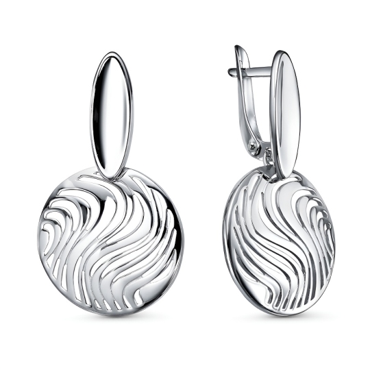 Серьги из серебра