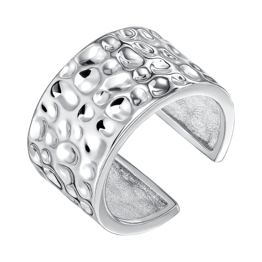 Серьга-кафф из серебра