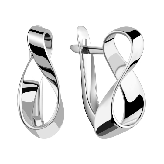 Серьги из серебра
