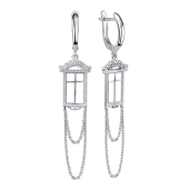 Серьги из серебра