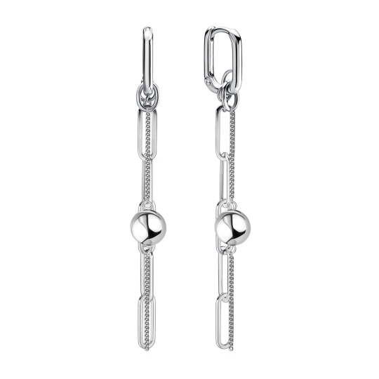 Серьги из серебра