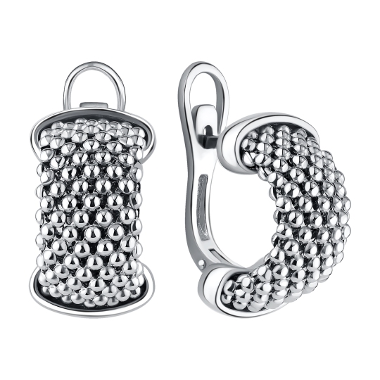 Серьги из серебра